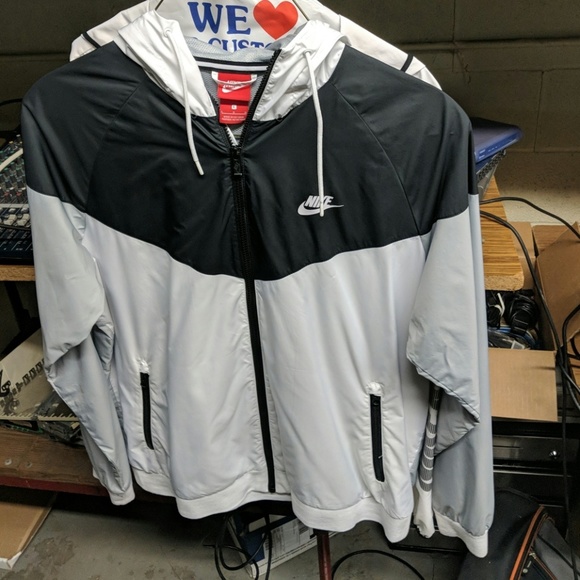 Blacklight Grey Nike Windbreaker Jacket 